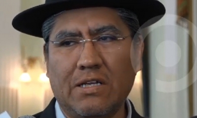Diego Pary, canciller de Bolivia/Foto. RRSS