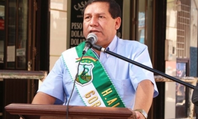 Ramiro Vallejos, alcalde de Yacuíba/Foto. RRSS