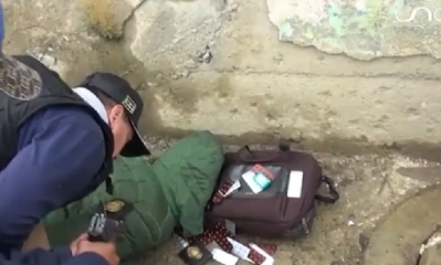 Así los capturaron a los delincuentes/Foto. Captura de pantalla 