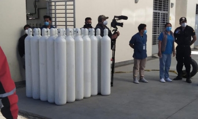 Alcaldía anunció que entregará tres toneladas de oxígeno este sábado.
