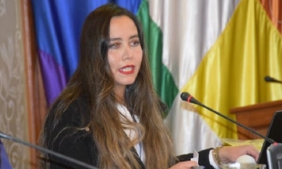 La ministra Gabriela Mendoza.