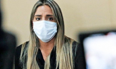 Carolina Ribera, hija de la expresidenta Jeanine Añez.