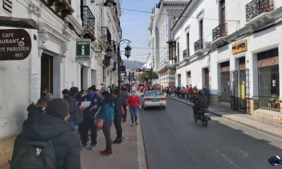 Sucre atraviesa por una escalada de contagios de coronavirus.