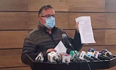 Alarcón informó sobre la presentación