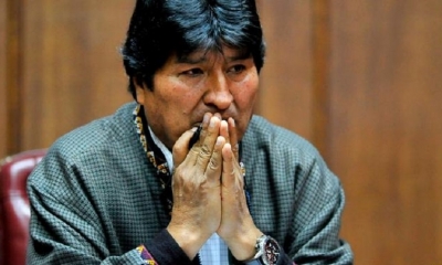 El  expresidente Evo Morales 