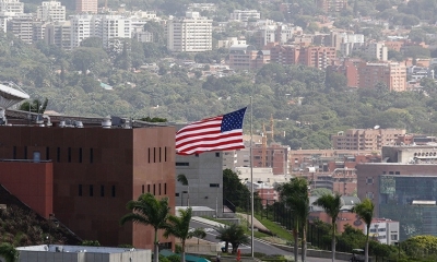 Vista de la Embajada de EE.UU. en Caracas, Venezuela, el 1 de octubre de 2013.