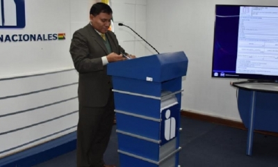 Mario Cazón, presidente Ejecutivo del SIN/Foto. DL