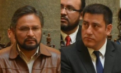 El presidente Evo Morales posesionó el martes a Alfredo Rada como Ministro de la Presidencia y a Javier Zabaleta en la cartera de Defensa