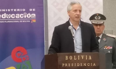 Álvaro Garcia Linera/Foto. Vicepresidencia