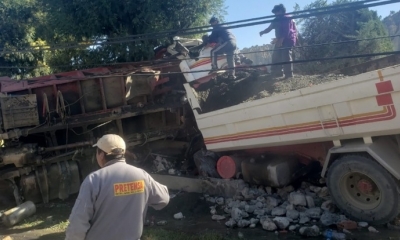 La múltiple colisión se registró en la avenida Strongest/Foto. RRSS