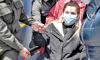 La expresidenta, Jeanine Áñez 
