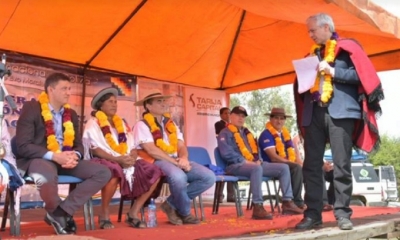 Álvaro García Linera y Rodrigo Paz/Foto. ABI