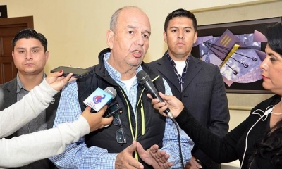 El ministro de Gobierno, Arturo Murillo. 