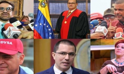 Los funcionarios sancionados son cercanos a Maduro/Foto. RRSS