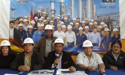 José Domingo Vasquez, informó sobre el evento/Foto. YPFB
