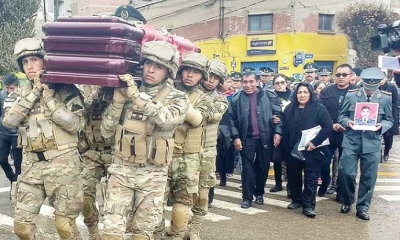La muerte de los militares causó conmoción nacional. Foto: RRSS