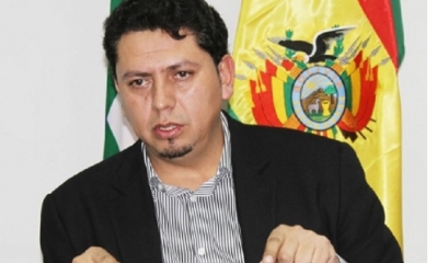 Óscar Barriga, presidente de  YPFB/Foto. RRSS