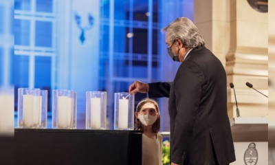 El presidente de Argentina, Alberto Fernández. | EFE