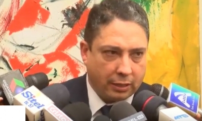 Héctor Arce, ministro de Justicia/Foto. Captura de pantalla
