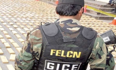 La Fuerza Especial de Lucha Contra el Narcotráfico (FELCN), decomisó 46,6 kilos de droga, entre marihuana y cocaína.