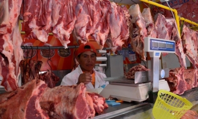 En Sucre, el precio de la carne se incrementó hasta en 3 bolivianos. 
