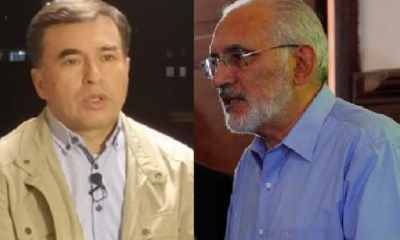 Juan Ramón Quintana y Carlos Mesa/Foto. Kandire 