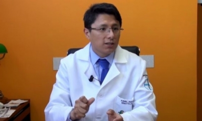 Médico oncólogo, Ariel Amaru. Foto: El Comercio