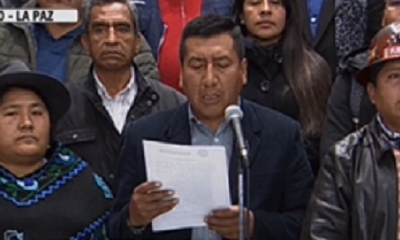 Así lo informaron los dirigentes/Foto. Captura de pantalla