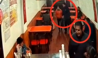 Las cámaras de seguridad captaron el robo/Foto. Captura de pantalla