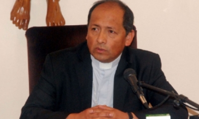 Monseñor Ricardo Centellas/Foto. RRSS