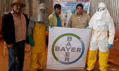 Bayer capacita constantemente a sus clientes/Foto. Extend
