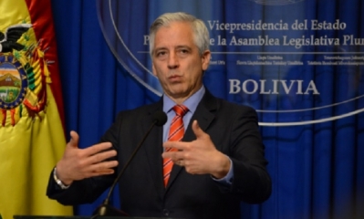Alvaro Garcia Linera/Foto. Vicepresidencia