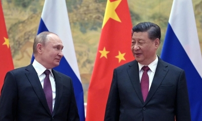 Vladimir Putin y Xi Jinping