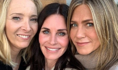 Courteney Cox celebró sus 55 años con Jennifer Aniston y Lisa Kudrow/Foto. RRSS