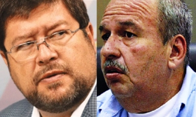 Samuel Doria Medina y Arturo Murillo/Foto. Kandire