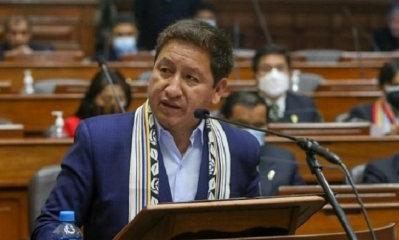 El jefe de gabinete de Perú, Guido Bellido