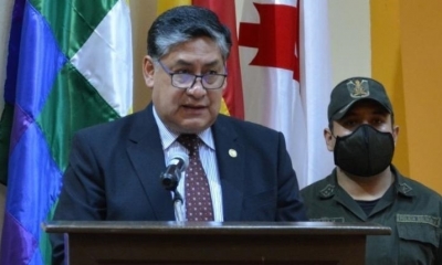 El Fiscal General del Estado, Juan Lanchipa. | FGE