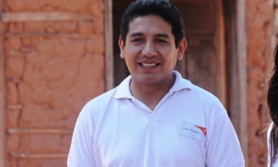 Carlos Lazarte, presidente del Comité Cívico de Camiri/Foto. RRSS