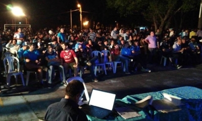 Así se realizó la asamblea de club deportivo/Foto. RRSS