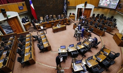 Sesión en el Senado de Chile