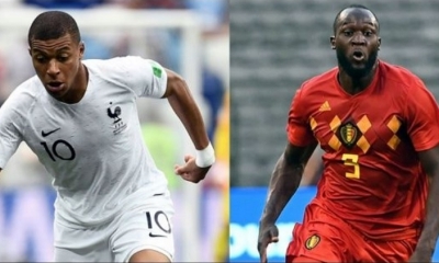 Mbappé y Lukaku son jugadores claves en Francia y Bélgica, respectivamente. Foto: AFP