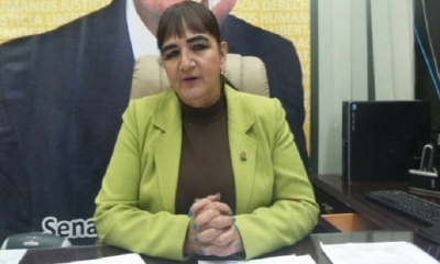 La senadora opositora Carmen Eva Gonzales