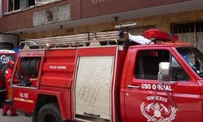 Los pequeños fueron llevados al hospital San Juan de Dios