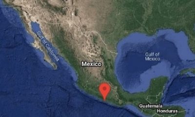El sismo tuvo su epicentro 14 km al sureste de Acapulco, Guerrero, sureste de México. | Fuente: Servicio Sismológico Nacional