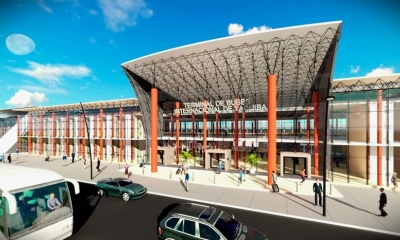 Maqueta del Proyecto Terminal de buses para Yacuiba