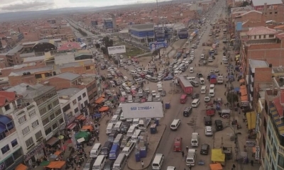 La ciudad de El Alto, que tiene casi un millón de habitantes. Hoy la urbe cumple 36 años de creación.