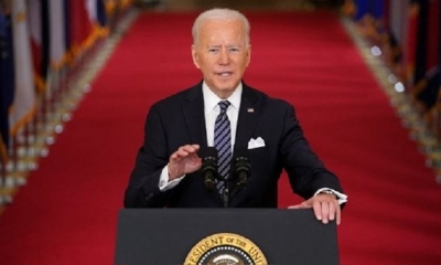 Joe Biden, presidente de los Estados Unidos. | Fuente: AFP