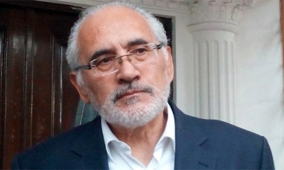 El candidato de Comunidad Ciudadana (CC), Carlos Mesa