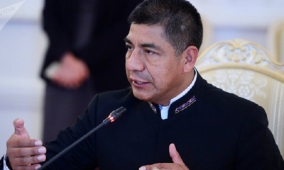 Fernando Huanacuni, excanciller de Bolivia/Foto. RRSS