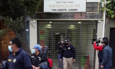 La Policía intervino el nosocomio/Foto. RRSS